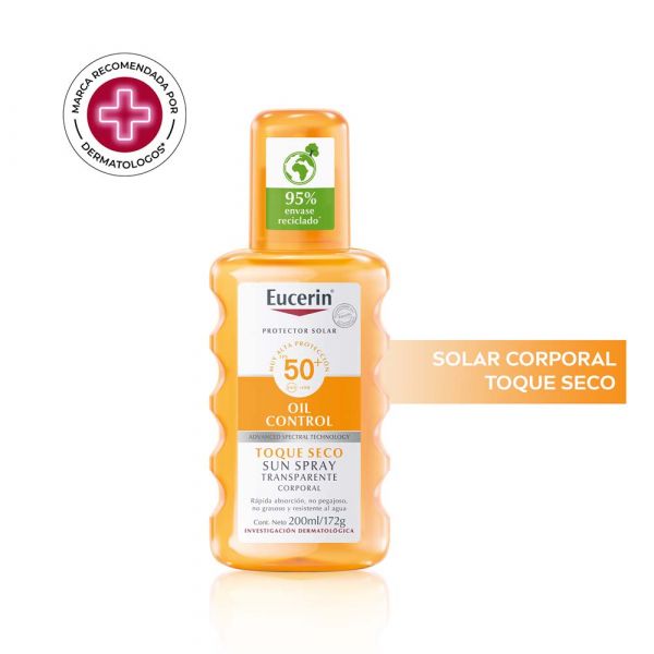 Eucerin Sun Sensitive Protector Solar Spray Fps50