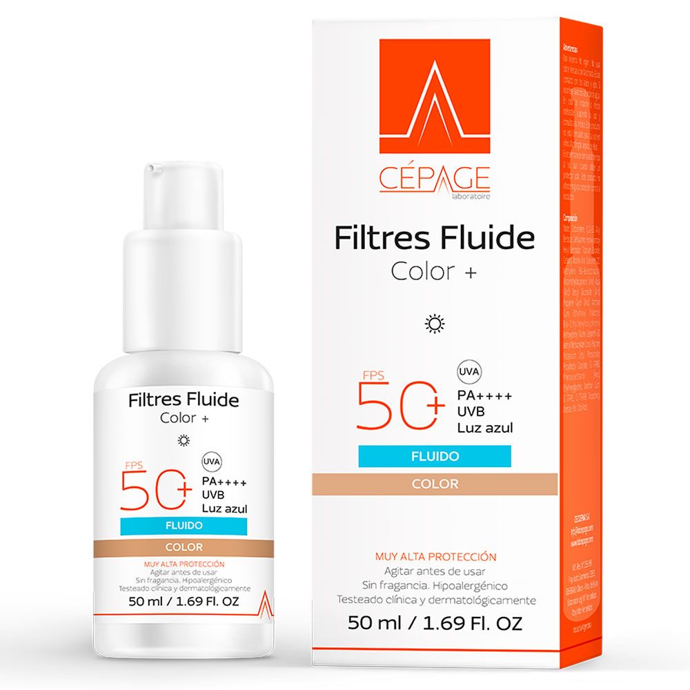 Pack 2 Cepage Filtres Fluide Color+ Fps50+