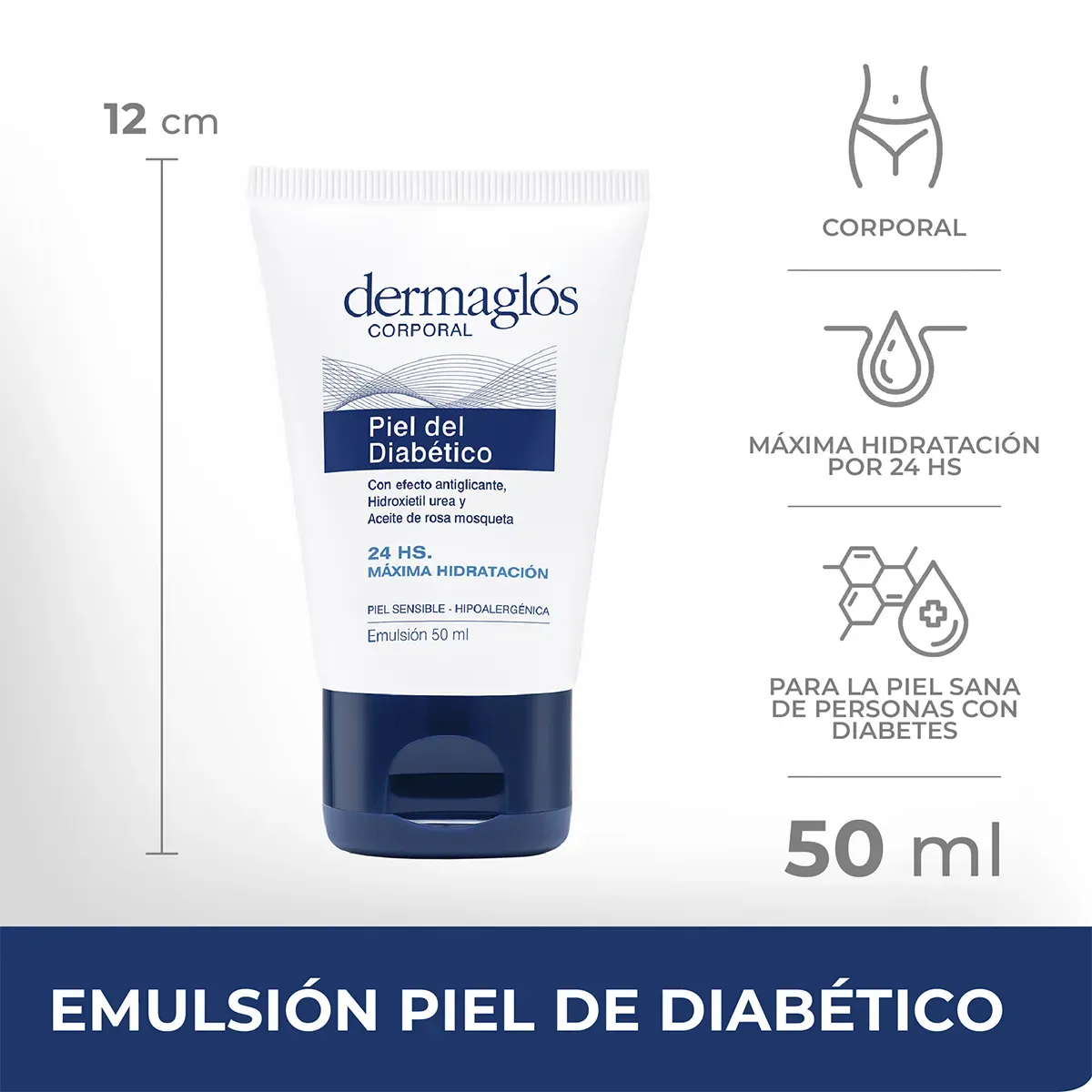 Dermaglós Corporal Emulsión Piel Del Diabético X 50ml