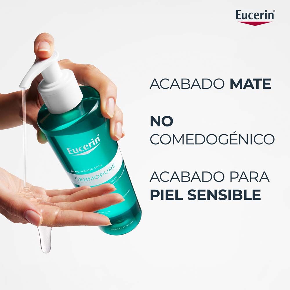 Eucerin Dermopure Oil Control Gel Limpiador X 200ml