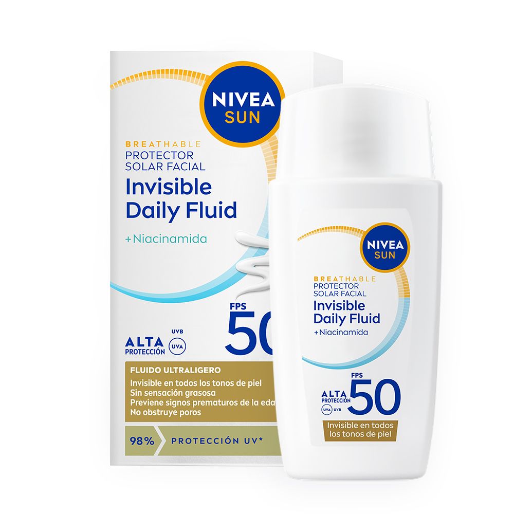 Nivea Sun Invisible Daily Fluid Protector Solar Facial