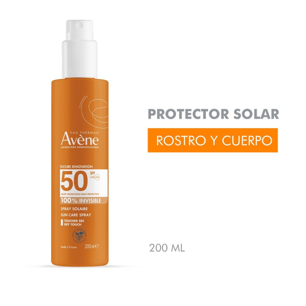 Avene Protector Solar Spf50+ Spray Corporal
