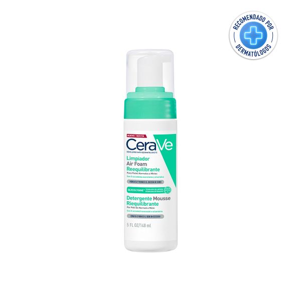Cerave Air Foam Limpiador Facial Reequilibrante