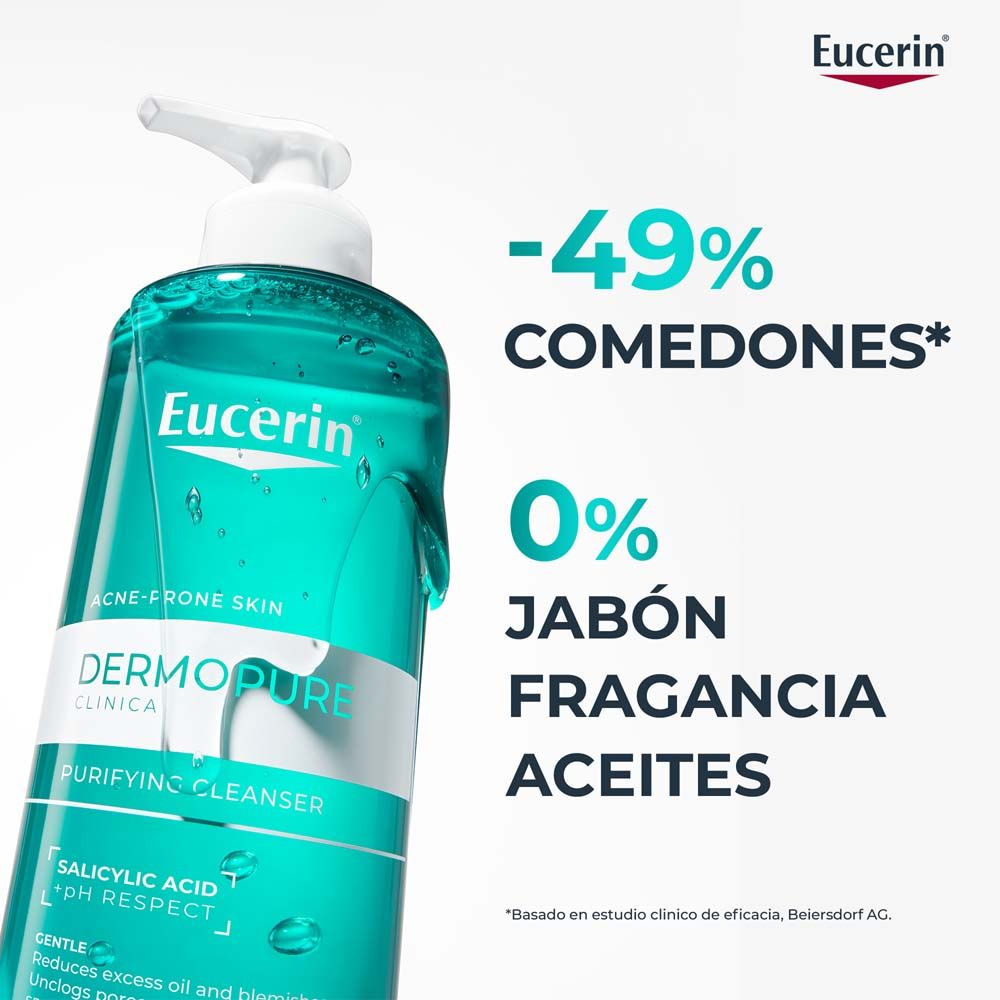 Eucerin Dermopure Oil Control Gel Limpiador X 200ml