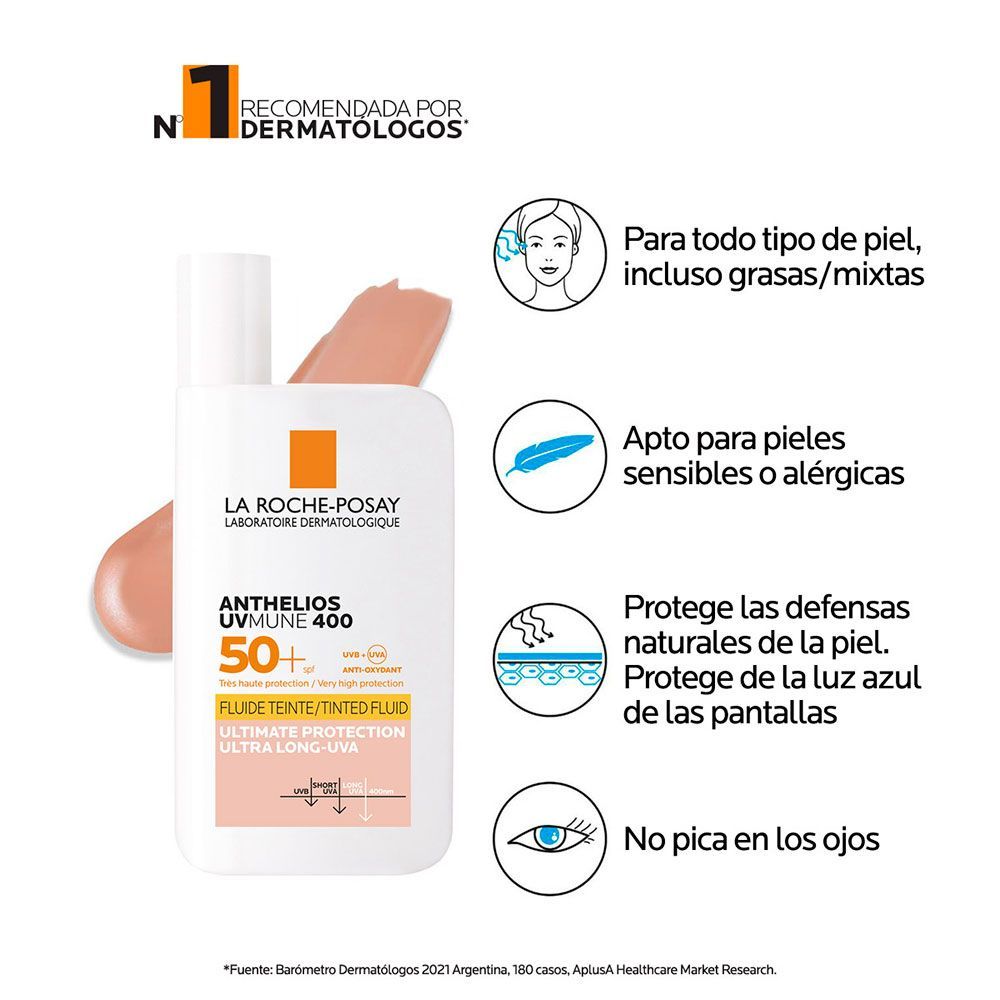 La Roche-posay Anthelios Fps50+ Fluido Color