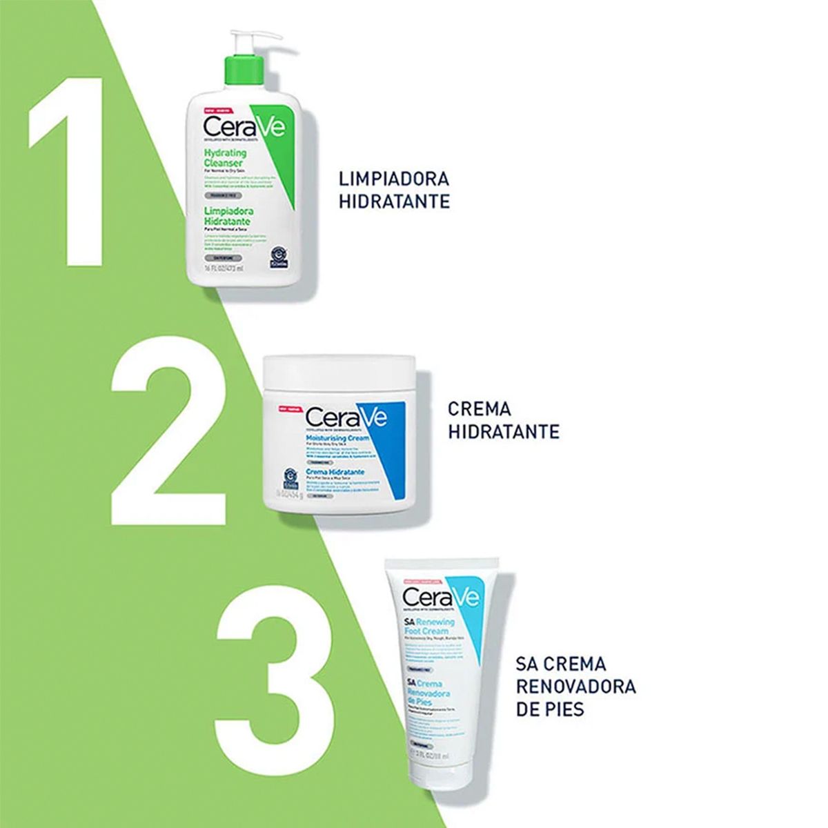 Cerave Hydrating Cleanser Gel Limpiador Facial X 473ml