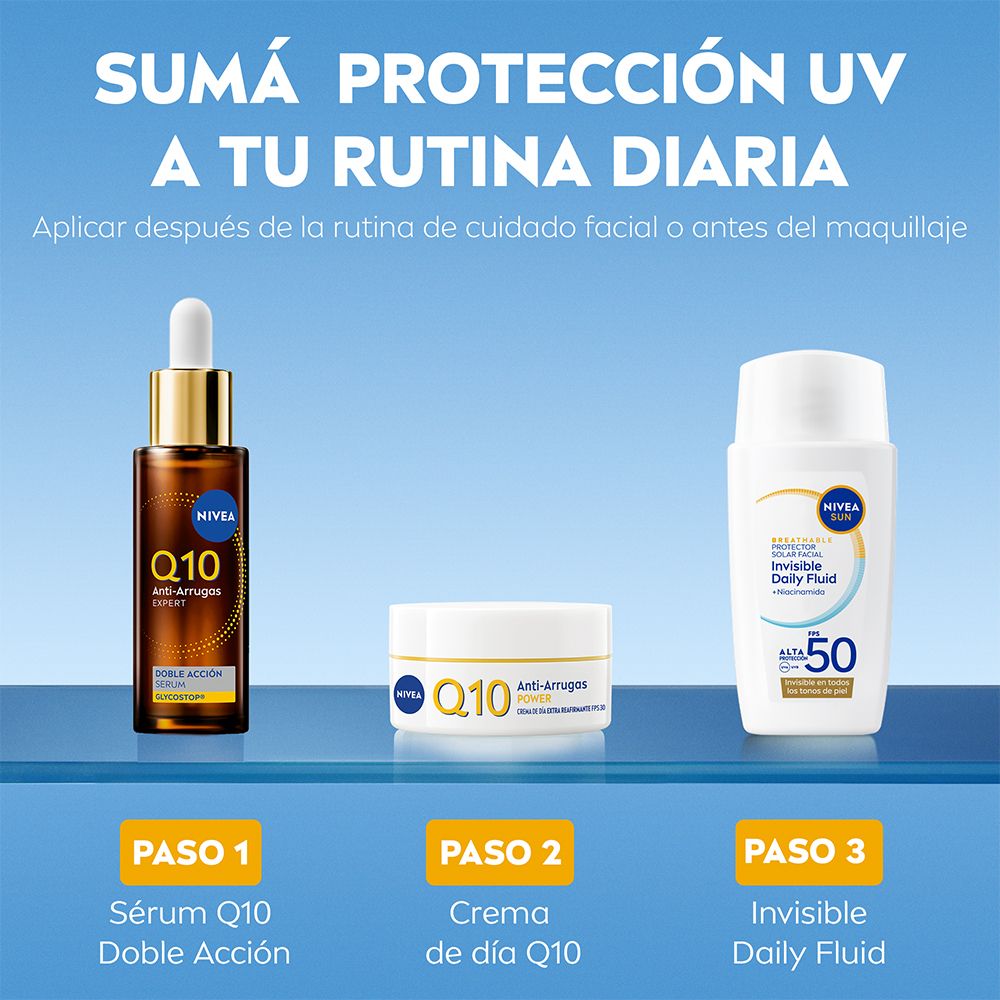 Nivea Sun Invisible Daily Fluid Protector Solar Facial