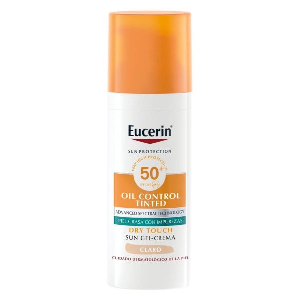 Eucerin Oil Control Toque Seco Protector Solar Fps50+ Color