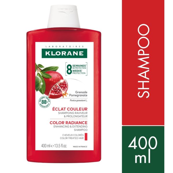 Klorane Granada Shampoo Para Cabello Teñido X 400ml
