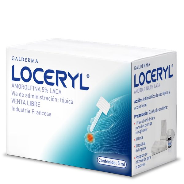 Loceryl Amorolfina 5% Laca Solución