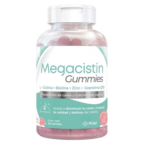 Megacistin Gummies Anticaída Suplemento