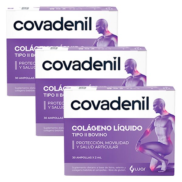 Pack 3 Covadenil Colágeno Tipo Ii Bebible