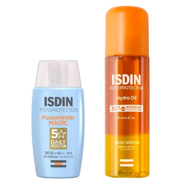Combo Isdin Fotoprotector Fusion Water + Hidro Oil