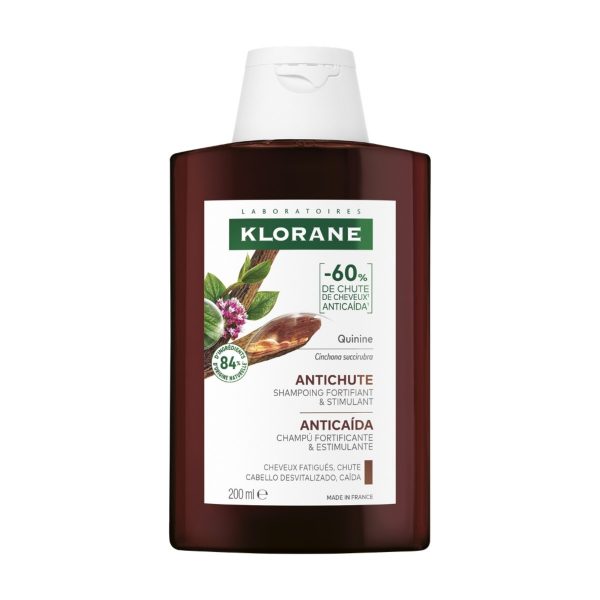 Klorane Quinina Shampoo Para La Caí­da Del Cabello X 200ml
