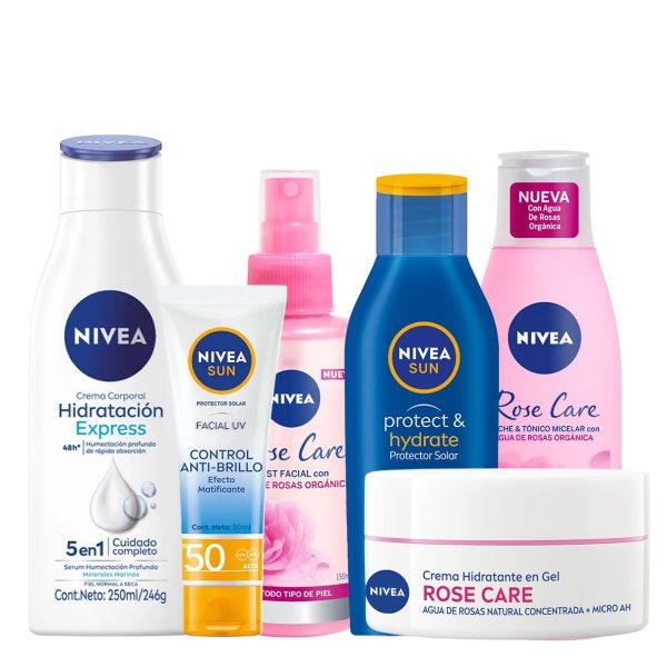 Rutina Nivea Cuidado De La Piel Con Protección Solar