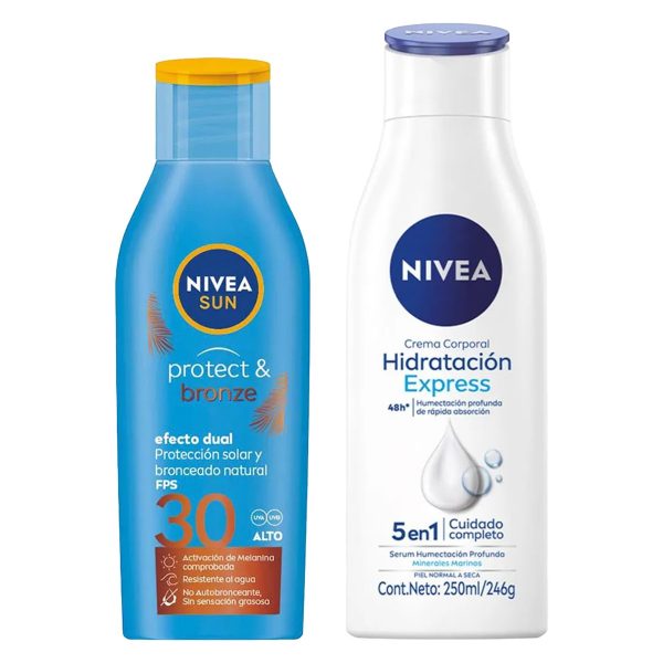 Rutina Nivea Body Hidratación Express