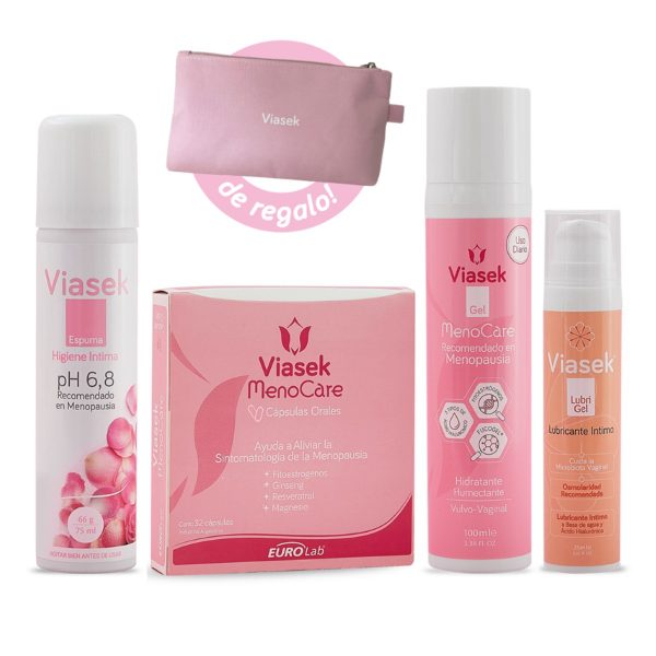 Viasel Set Menopausia 1 + Neceser Rosa De Regalo