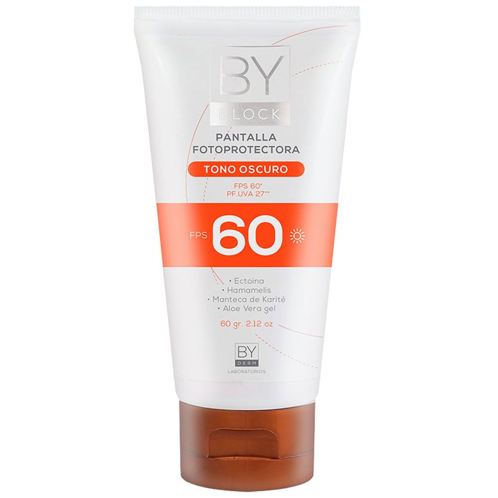 By Block Pantalla Fotoprotectora Color Fps60 Crema