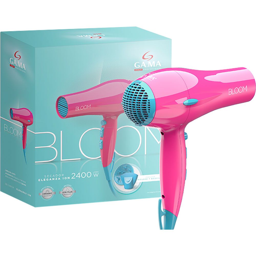 [ARCHIVADO] Gama Secador De Pelo Eleganza Ion Bloom Colores