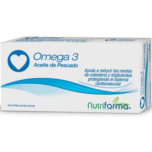 Nutrifarma Omega 3 1000mg X 30 Cápsulas