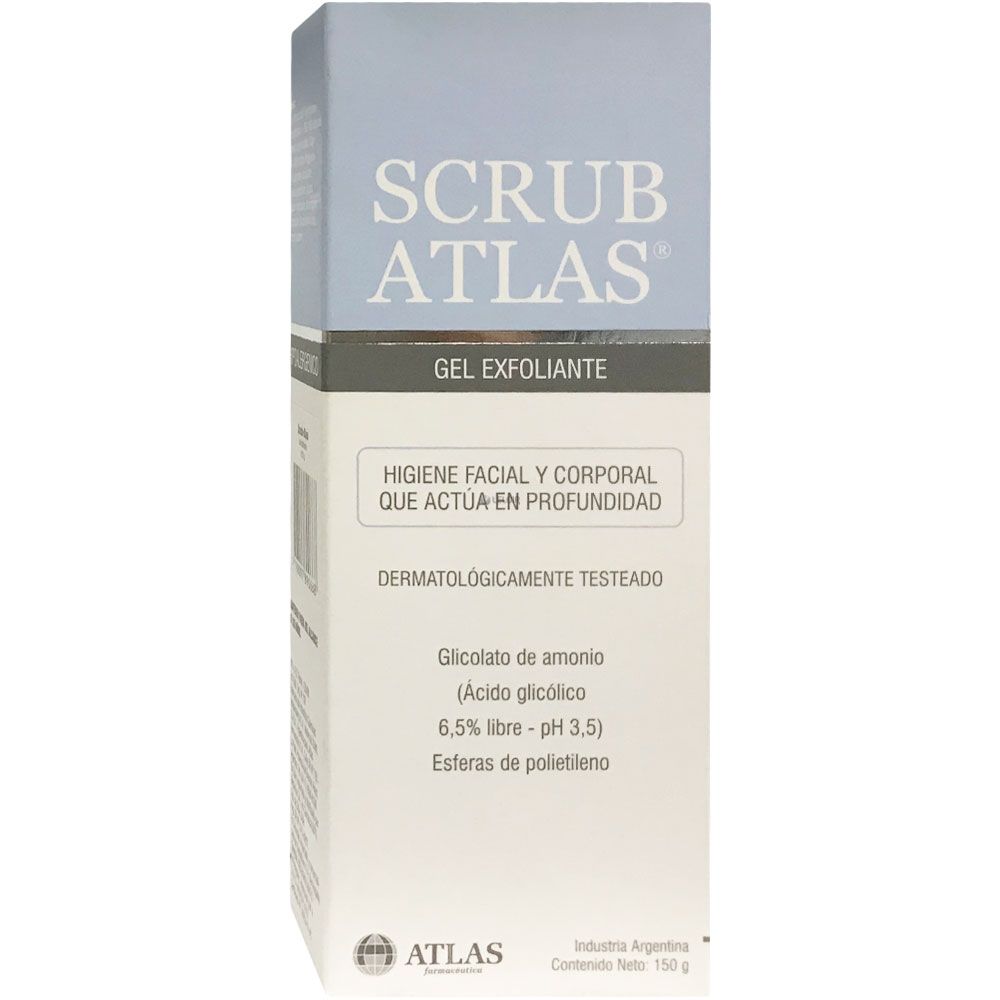 [ARCHIVADO] Scrub Atlas Gel Exfoliante Facial Y Corporal