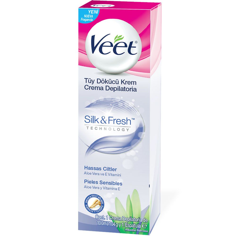 Veet Crema Depilatoria Corporal Pieles Sensibles
