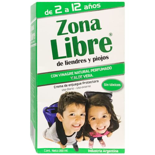 Zona Libre De Liendres Y Piojos Crema De Enjuague